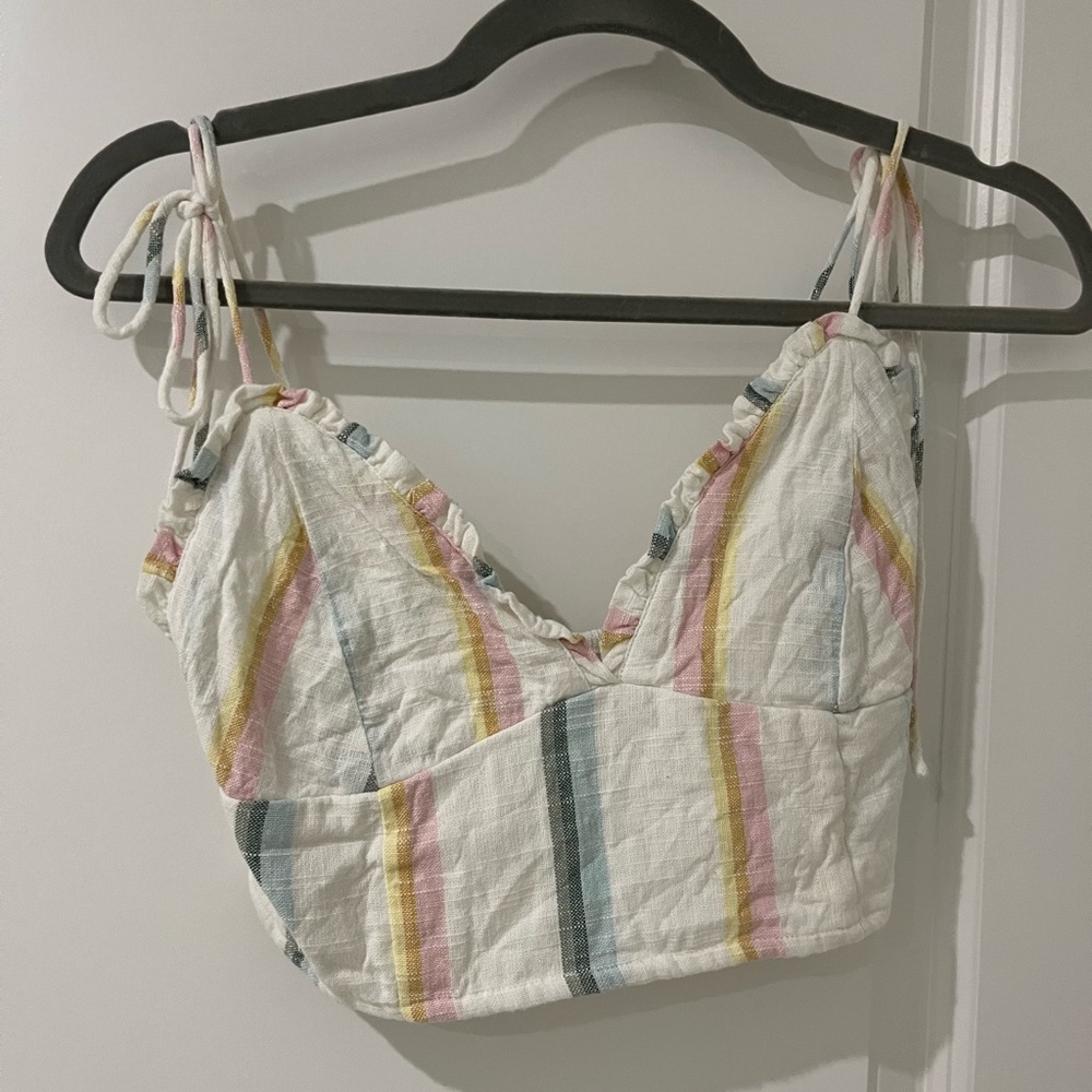 Billabong x The Salty Blonde Beach Crop Top